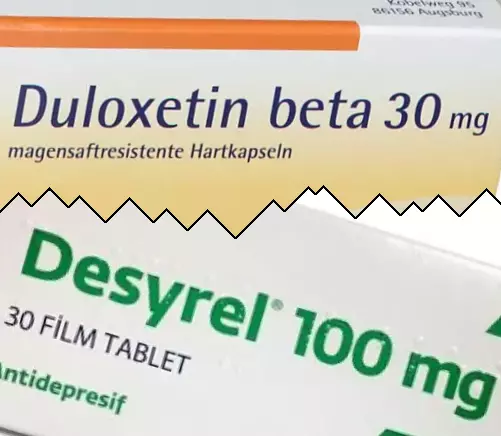 Duloxetin vs Desyrel