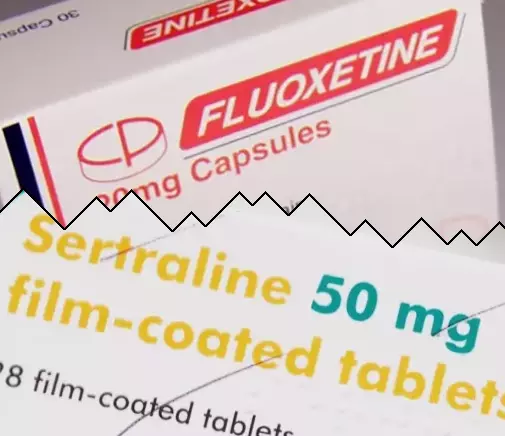 Fluoxetin vs Sertralin