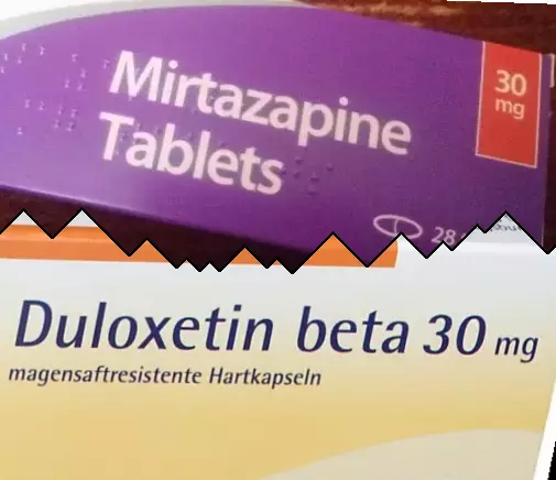 Mirtazapin vs Duloxetin