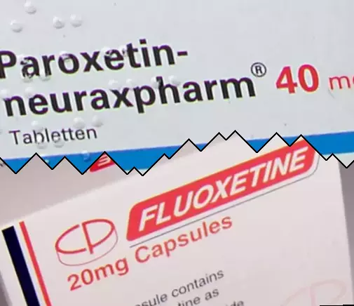 Paroxetin vs Fluoxetin